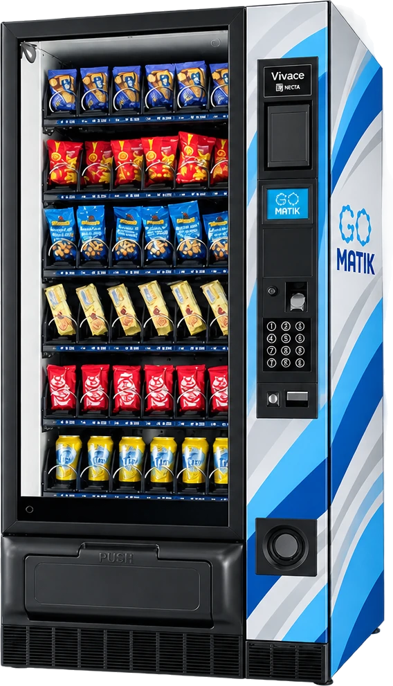 Distributeur automatique de snacks et de boissons